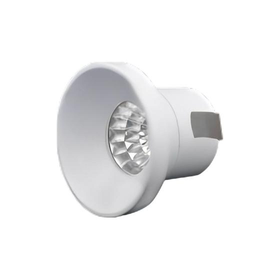Mini Spot Embutir Recuado Branco 3cm Led 3W 3000K Bivolt Menor preço em Mini Spot Embutir Recuado Branco 3cm Led 3W 3000K Bivolt
