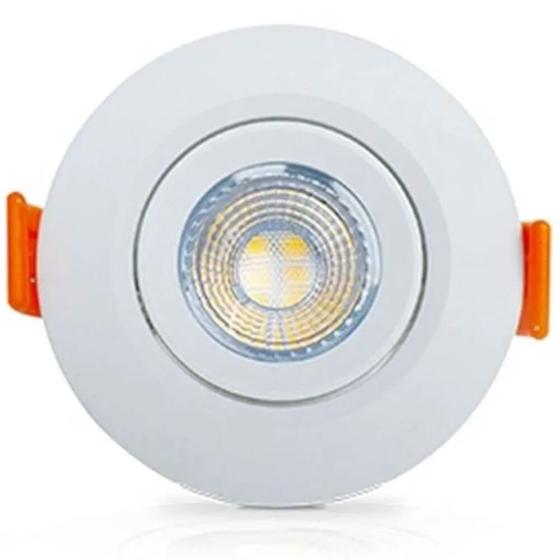 Imagem de Mini Spot Redondo Superled 3 Watts 3000K - 05611 - OUROLUX