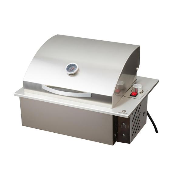 Imagem de Mini Steak Churrasqueira Elétrica Embutir Inox 49X36Cm 110V