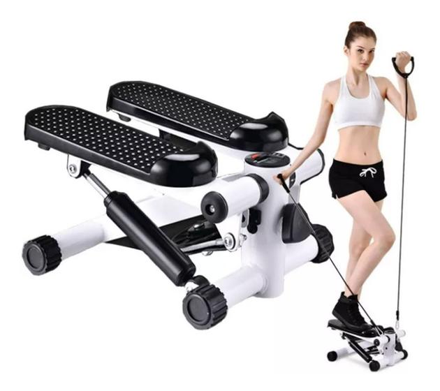 Mini Stepper step simulador de caminhada Exercicio Perna Gluteos Queima Caloria Aerobico Fitmetria é boa?
