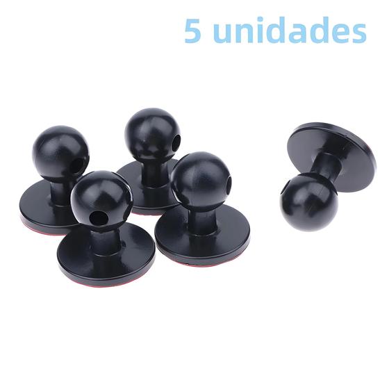Imagem de Mini Suporte Universal Para Celular Com Cola Para Navegação De Carro GPS Com Diâmetro De Cabeça