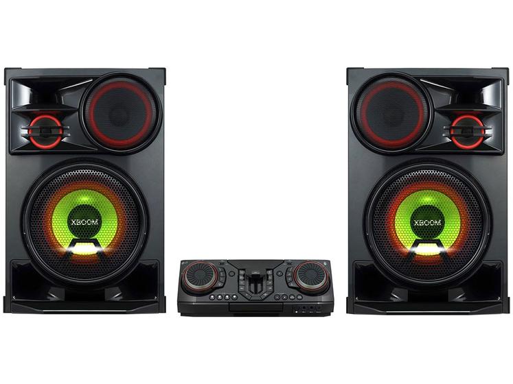 Mini System LG Bluetooth 3500W CD Player AM/FM Menor preço em Mini System LG Bluetooth 3500W CD Player AM/FM