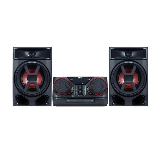 Mini System LG XBOOM CK43 220W 2 USB Bluetooth Bivolt Menor preço em Mini System LG XBOOM CK43 220W 2 USB Bluetooth Bivolt