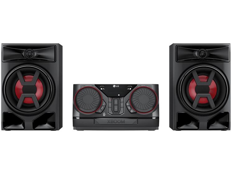 Mini System LG XBOOM CK43N 2 USB, Bluetooth, FM, Bivolt, 220W RMS Imagem de Mini System LG XBOOM CK43N 2 USB, Bluetooth, FM, Bivolt, 220W RMS