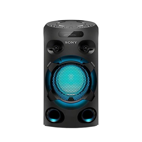Imagem de Mini System Torre Sony MHC-V02/B com Mega Bass, USB, Bluetooth, HDMI, Função DJ e Karaokê