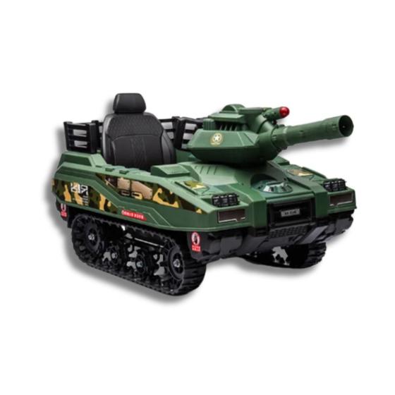 Imagem de Mini tanque eletrico infantil 12v verde - importway