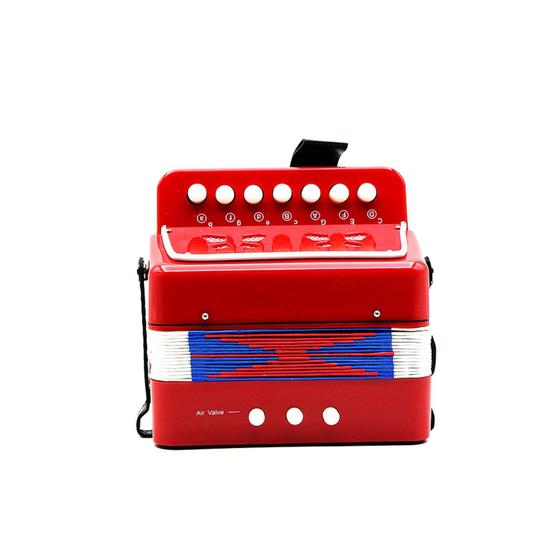 Mini Teclado Acordeão Educacional para Crianças - Instrumento Musical é boa?