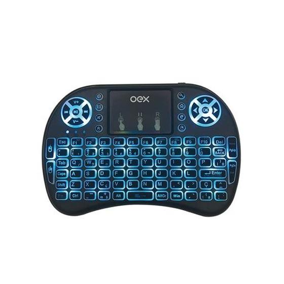 Imagem de Mini Teclado Air Mouse com Touch Wireless CK103 - OEX