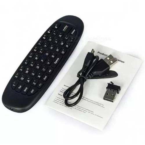 Imagem de Mini Teclado Air Mouse S/fio Android Giroscopio Tv Mac Pc