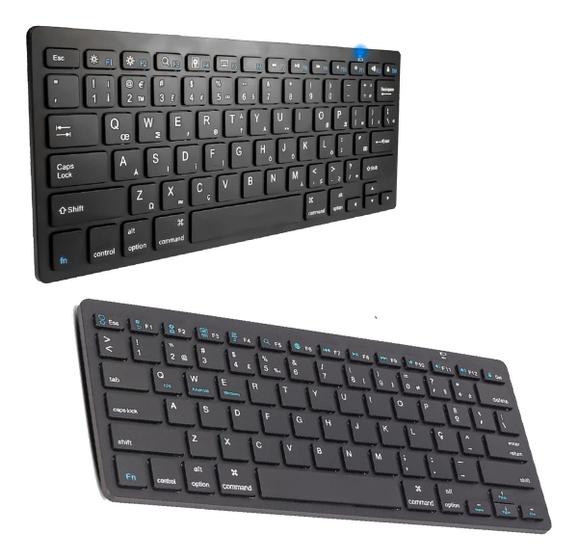 Imagem de Mini Teclado Bluetooth Sem Fio Compatível Para Tablet E Celular