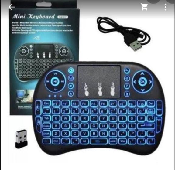 Imagem de Mini teclado com led keyboard