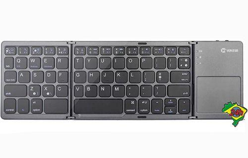 Imagem de Mini Teclado Dobrável Portátil Touchpad Adequado Tablet