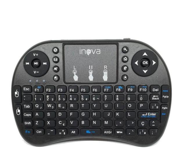 Imagem de Mini teclado inova key-7189 wireless recarregavel