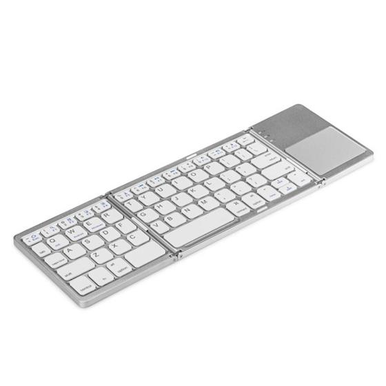 Imagem de Mini Teclado Portátil Dobrável Bluetooth Para Tablet Celular