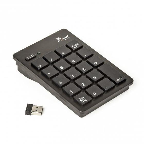 Imagem de Mini Teclado Ref: Kp-2038(Fl)- Teclado Numerico Sem Fio Para