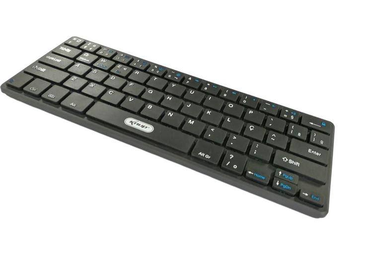 Mini teclado sem fio bluetooth portugues abnt2 Menor preço em Mini teclado sem fio bluetooth portugues abnt2