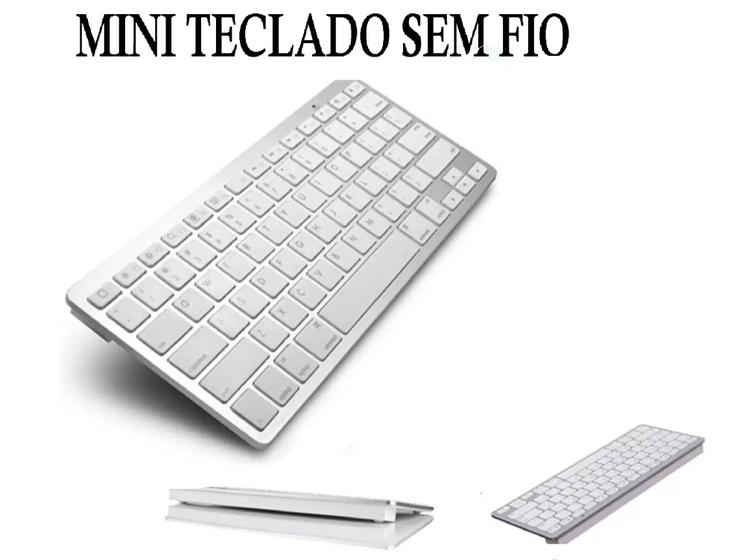 Imagem de Mini Teclado Sem Fio Celular Notebook Tablet  Ultrafino DInâmico