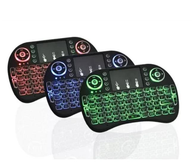 Imagem de Mini Teclado Sem fio Portátil Com Led Wireless