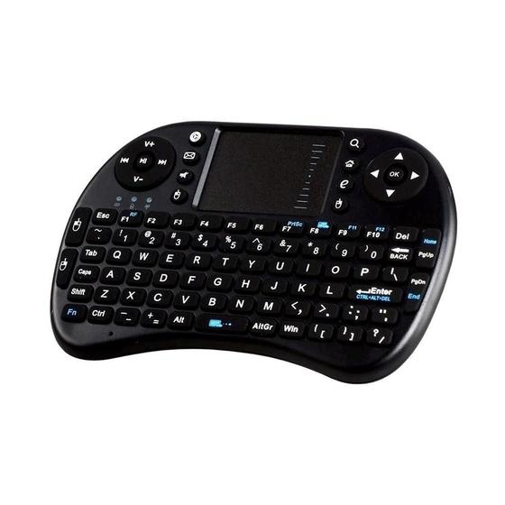 Imagem de Mini Teclado Sem Fio Touchpad Keyboard Air Mouse Universal