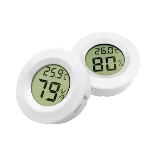 Imagem de Mini Termômetro Higrômetro Digital LCD -50 graus C Até +70 graus Medidor De Umidade E Temperatura C Para