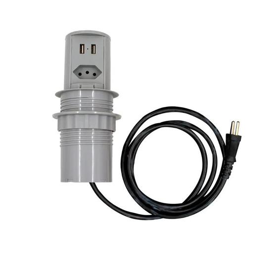 Imagem de Mini Totem Manual Pop10 1nbr10a + 2usb Qm12300 QTMOV