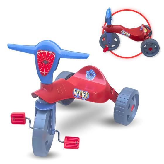 Imagem de Mini Triciclo Spider Suporta Até 25kg 