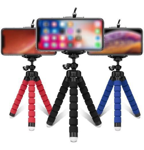 Imagem de Mini Tripé Flexível Articulado Suporte Celular Selfie Câmera