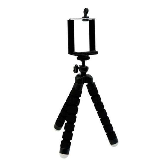Imagem de Mini Tripé Flexível Suporte Para Celular E Câmeras Universal - Selfie-  Megga25