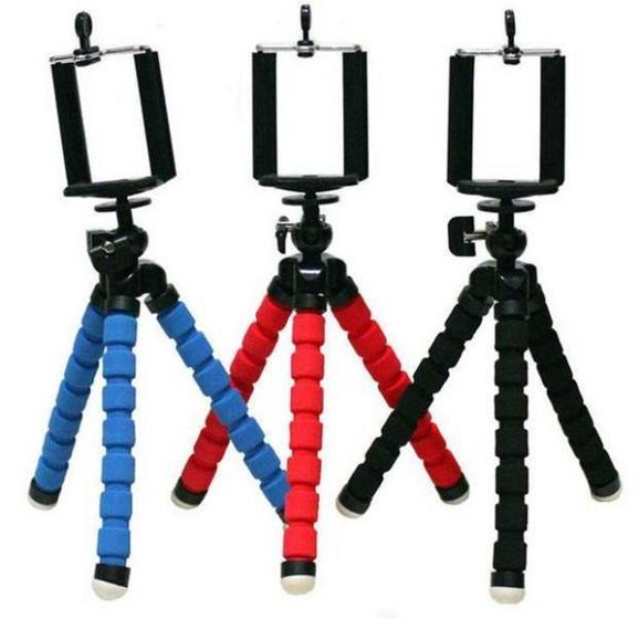 Imagem de Mini Tripé Flexível Universal - Suporte Celular Portátil