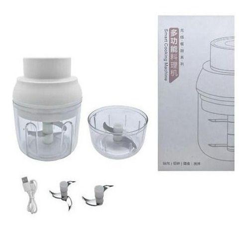 Imagem de Mini Triturador Multifuncional Elétrico De Alho Carne-250ml