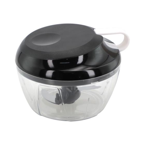 Menor preço em Mini Triturador Processador de Alimentos Manual 500 ML Preto