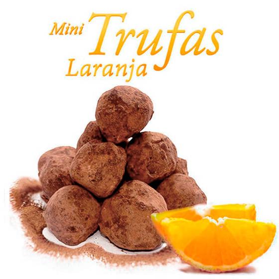 Imagem de Mini Trufa Sabor Laranja com Cacau em Pó 150g Borússia Chocolates