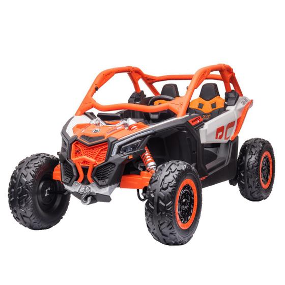 Imagem de Mini Utv Carro Can Am Maverick Elétrico 12V Infantil Jipe Buggy Led Som Usb Importway Bw238 Controle