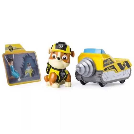 Imagem de Mini Veículo com Figura Patrulha Canina Missão Patinhas Rubble - Sunny