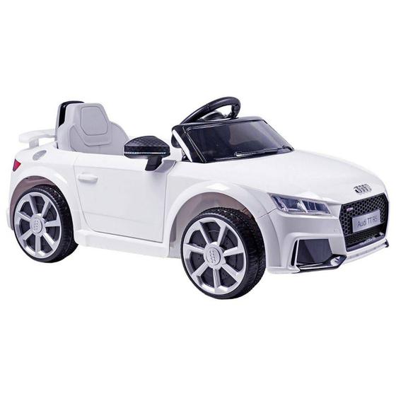 Mini Veículo Elétrico Audi TT RS (Branco) R/C 12V II - Belfix Menor preço em Mini Veículo Elétrico Audi TT RS (Branco) R/C 12V II - Belfix