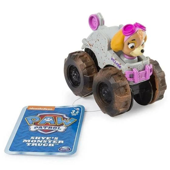 Mini Veiculo Patrulha Canina Skye Monster Truck Carrinho Paw Patrol ...