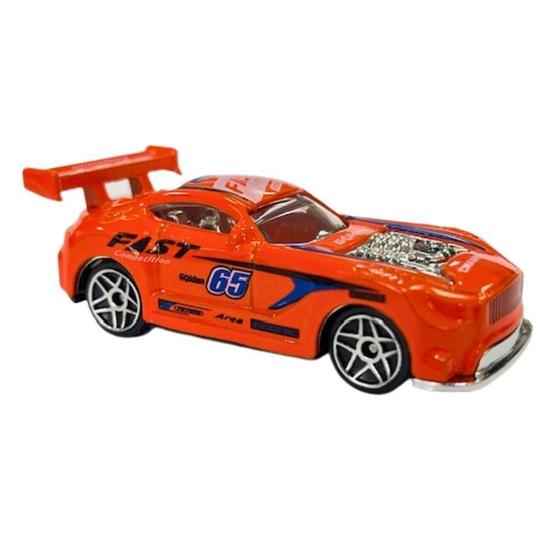 Imagem de Mini Veículos Die Cast Garagem S.A. - Corrida Laranja