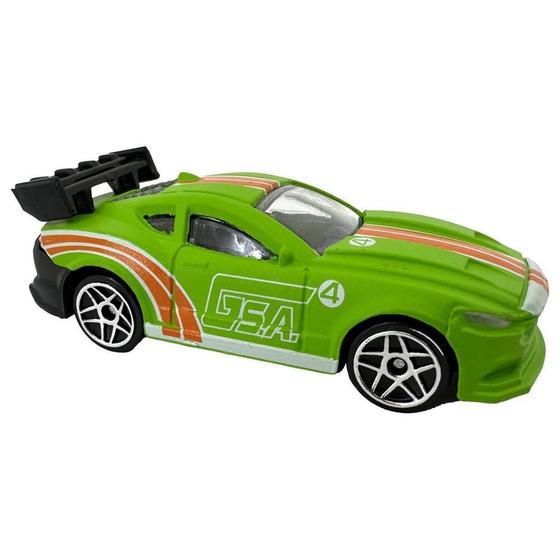 Imagem de Mini Veículos Die Cast Garagem S.A. - Esportivo Verde Limão