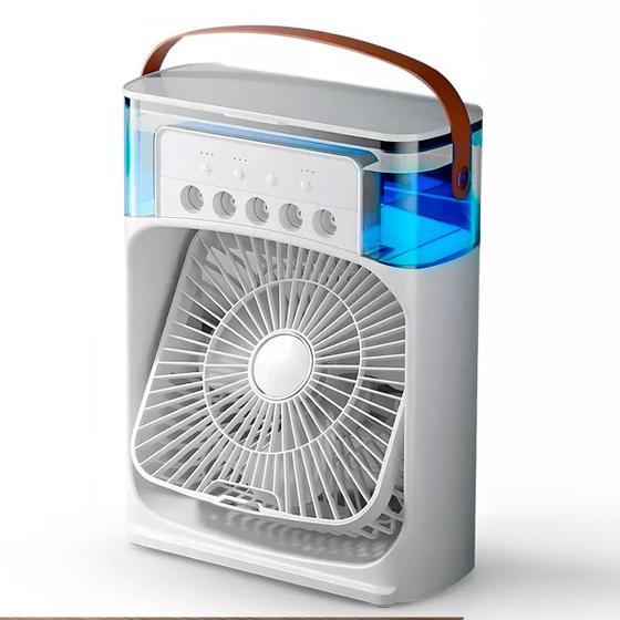 Imagem de Mini Ventilador Climatizador Portátil Ambiente Refrescante