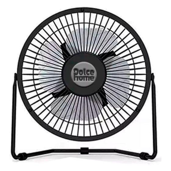 Mini Ventilador de Mesa USB - 14,9X9,6X14,6cm - Dolce Home Menor preço em Mini Ventilador de Mesa USB - 14,9X9,6X14,6cm - Dolce Home