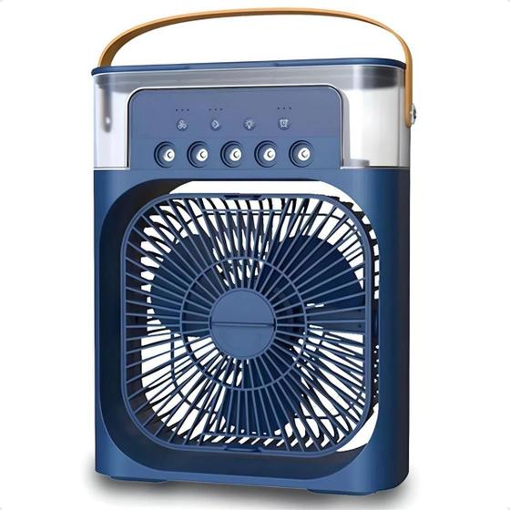 Imagem de Mini Ventilador Portátil Climatizador Umidificador De Ar