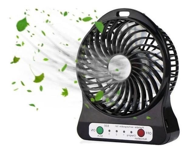 Imagem de Mini Ventilador Portátil De Mesa Pessoal Usb Recarregável