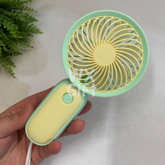 Imagem de Mini Ventilador Portátil Recarregável USB - Interponte / WX Gift