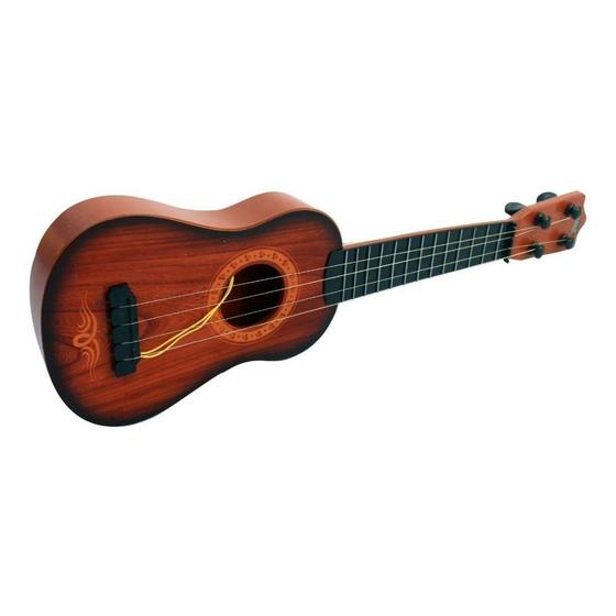Mini Violão Instrumento Infantil 58 cm - 4 Cordas de Aço Ark Toys Menor preço em Mini Violão Instrumento Infantil 58 cm - 4 Cordas de Aço Ark Toys