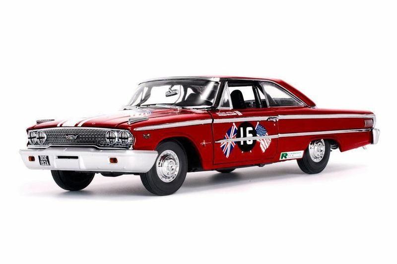 Imagem de Miniatura 1/18 1963 Ford Galaxie 500Xl 15 Race Sun Star