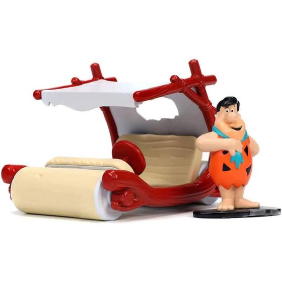 Imagem de Miniatura - 1:32 - Fred Flintstone & Flintmobile - Jada Toys 33382