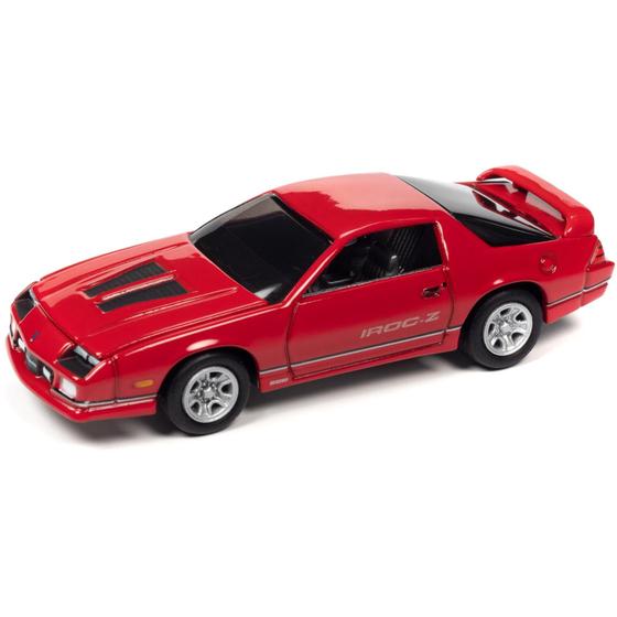 Imagem de Miniatura - 1:64 - 1989 Chevy Camaro Z28 Iroc-Z - Vermelho - Storage Tin - Johnny Lightning - JLCT010