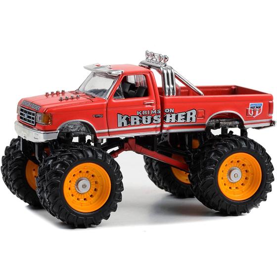 Imagem de Miniatura - 1:64 - 1989 Ford F 250 Monster Krimson Krusher - Kings of Crunch 13 - Greenlight 49130