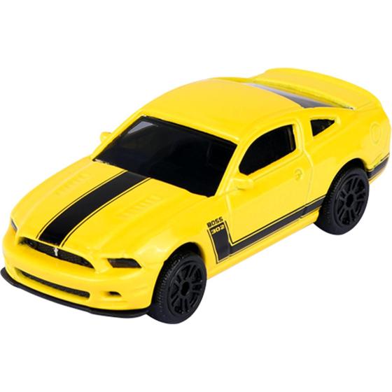 Imagem de Miniatura - 1:64 - Ford Mustang Amarelo - Street Cars - Majorette 212053051