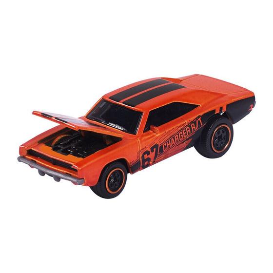 Imagem de Miniatura 1/64 Majorette Dodge Charger R/T Racing Com Card